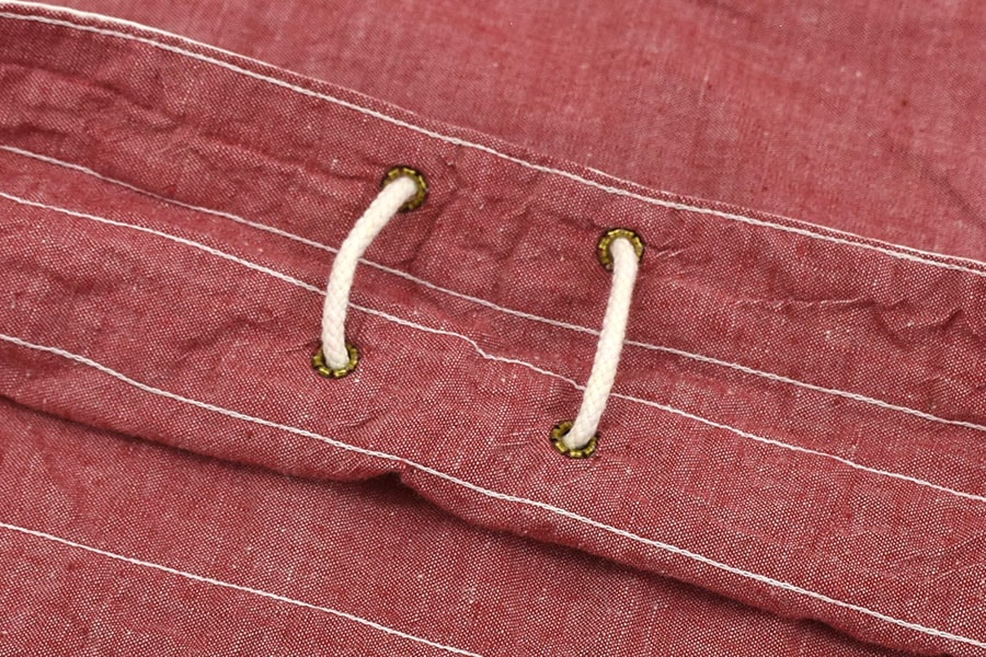 60's Recqest Club レースアップ ショートスリーブ プルオーバーシャツ 表記(M)