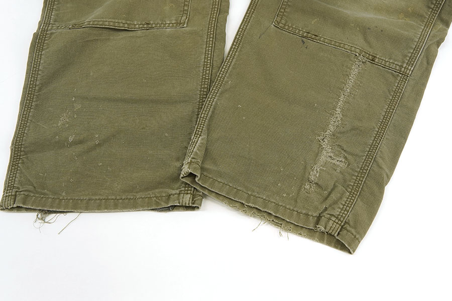 CARHARTT DUNGAREE FIT DOUBLE KNEE PAINTER PANTS LIGHT BROWN (SIZE.W32 L30)