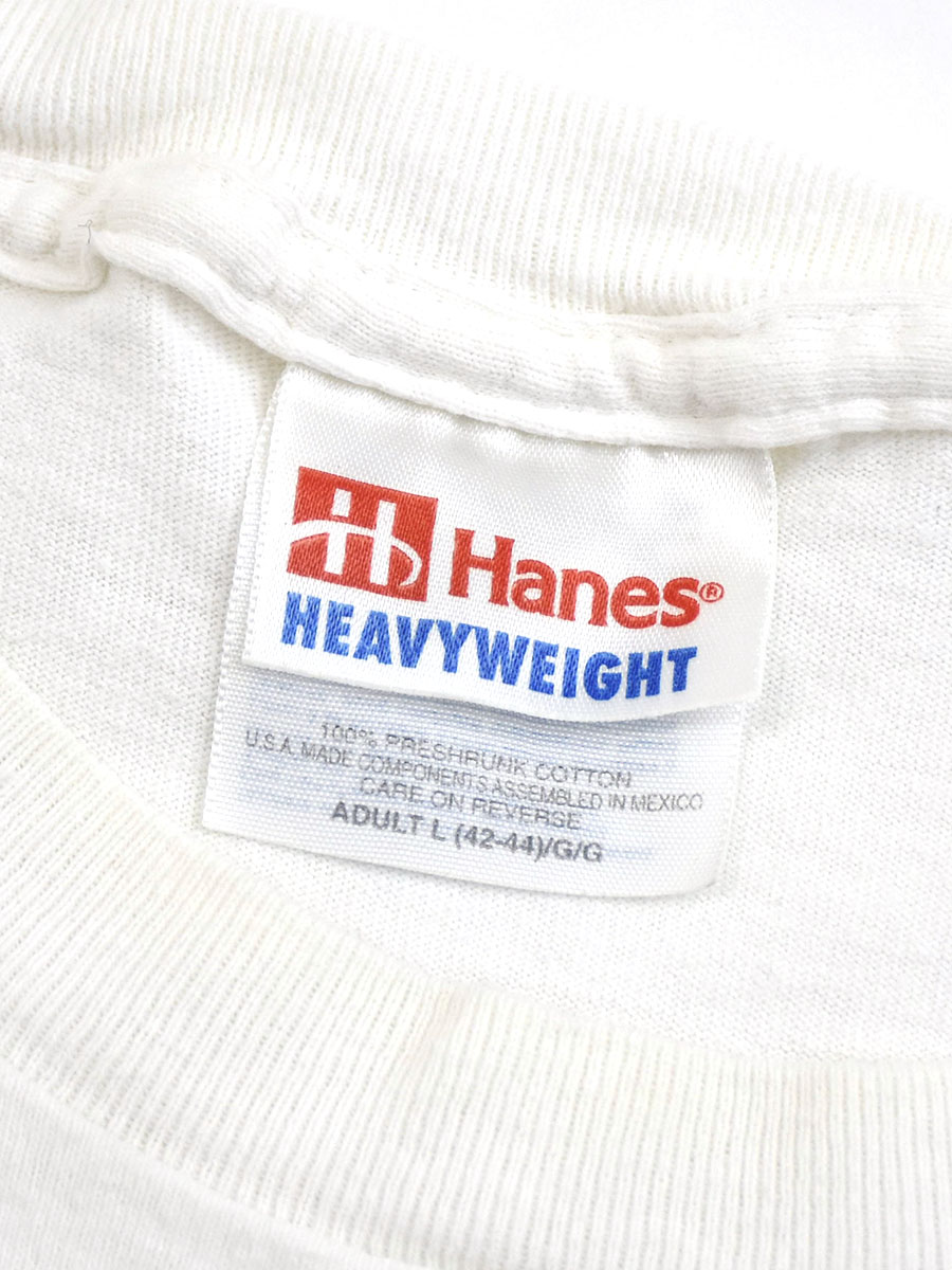BOSE ホワイト ヴンテージTシャツ hanes XLAGE 古着（00's