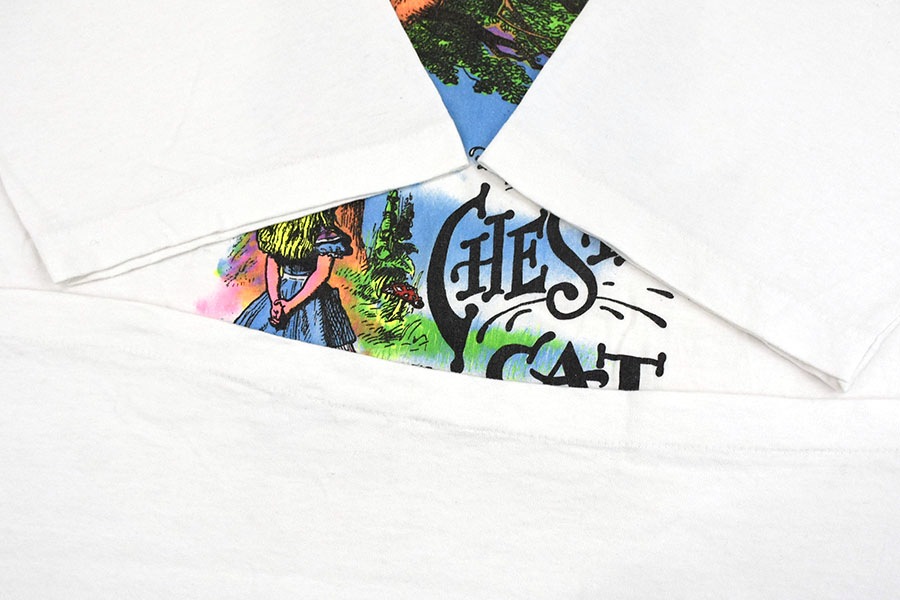 90's FRUIT OF THE LOOM 不思議の国のアリス ''THE CHESHIRE CAT