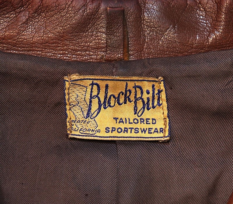1930s BLOCK BILT , Size 38