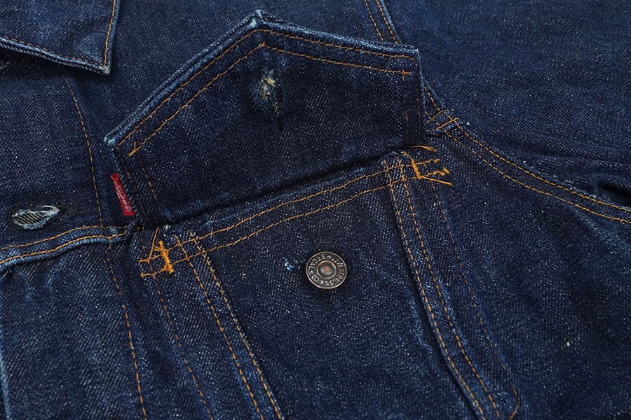 濃紺良品✨60s70sリーバイス 70505 BIG E デニムジャケット 38 60's Levi's 70505 BIG-E デニムジャケット 濃紺 表記(38) ノン