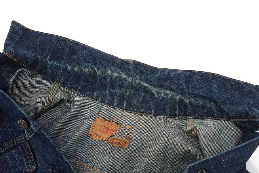 60's Levi's 70505 BIG-E デニムジャケット 濃紺 表記(38