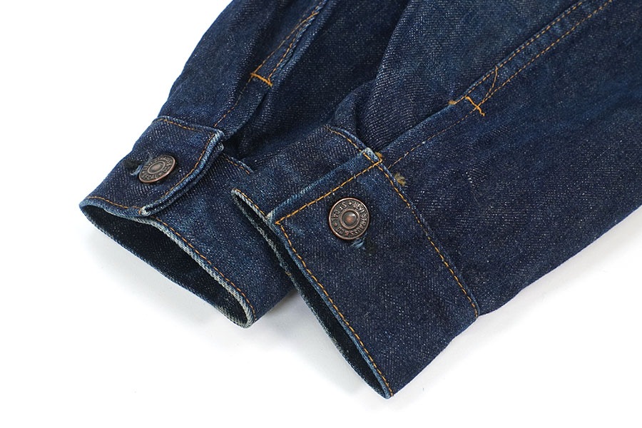 濃紺良品✨60s70sリーバイス 70505 BIG E デニムジャケット 38 60's Levi's 70505 BIG-E ブランケット デニムジャケット 濃紺