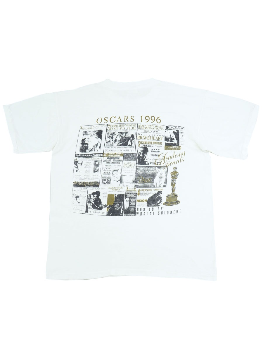 90's Solar-T ''68TH アカデミー賞'' 両面プリント Tシャツ 表記(L)