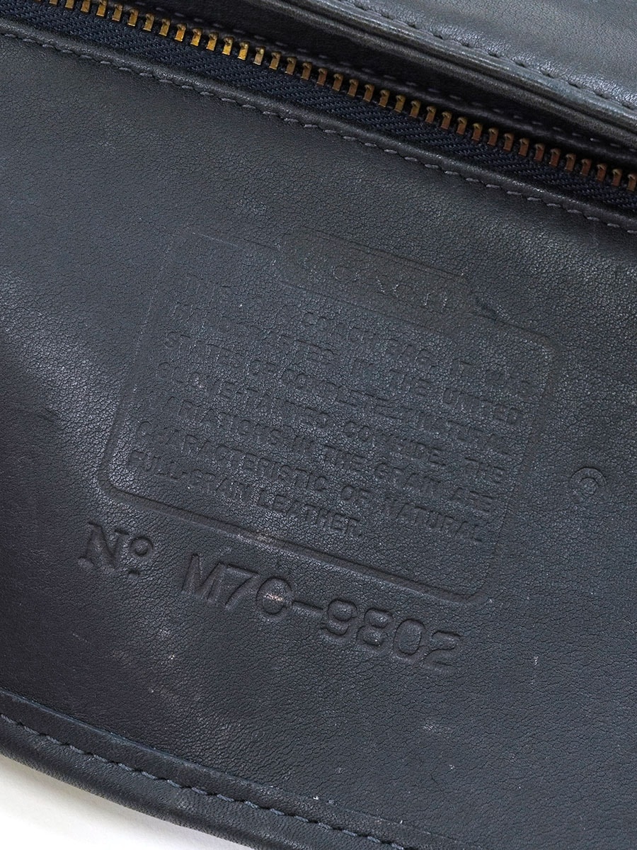 COACH ブラックレザーショルダーバッグ COACH レザーショルダーバッグ ブラック | NEW ITEM