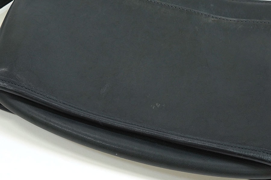 COACH ブラック レザー ショルダーバッグ COACH レザー ショルダーバッグ ブラック USA製 | NEW ITEM