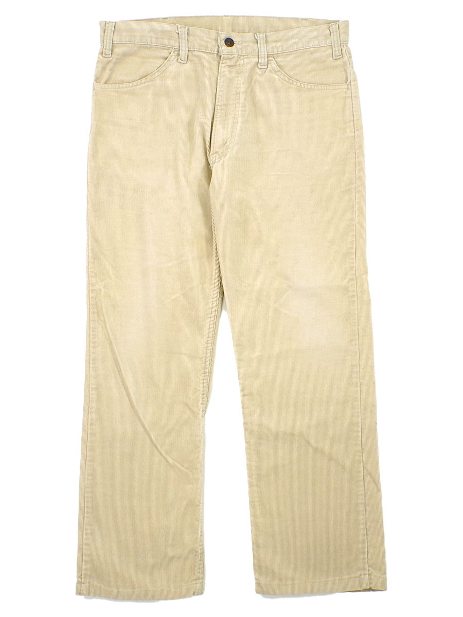 80's Levi's 519 コーデュロイパンツ ライトベージュ 表記(34ｘ30）