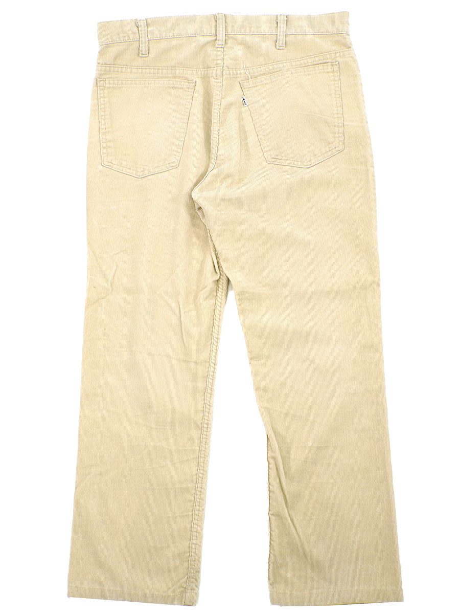 80's Levi's 519 コーデュロイパンツ ライトベージュ 表記(34ｘ30）