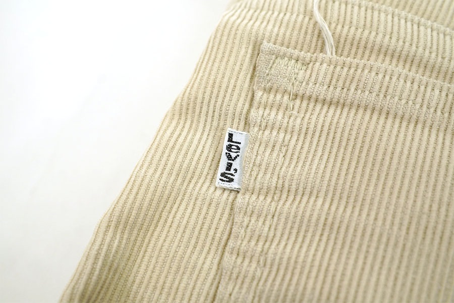 80's Levi's 519 コーデュロイパンツ ライトベージュ 表記(34ｘ30）