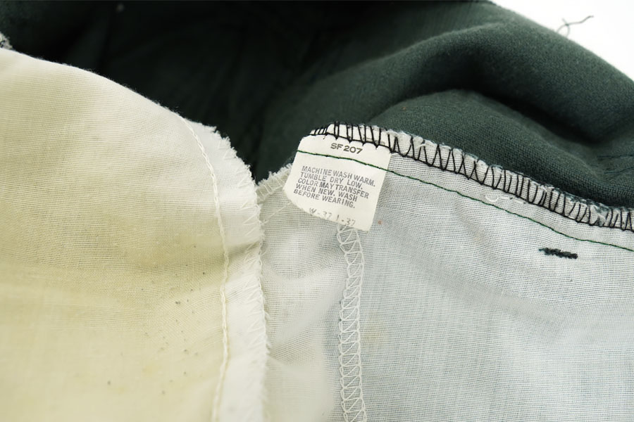 80'S LEVI'S 519 CORDUROY PANTS GREEN (SIZE. W32 L32)