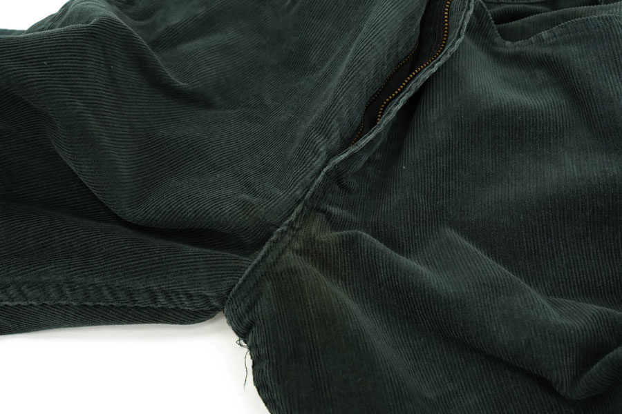 80'S LEVI'S 519 CORDUROY PANTS GREEN (SIZE. W32 L32)