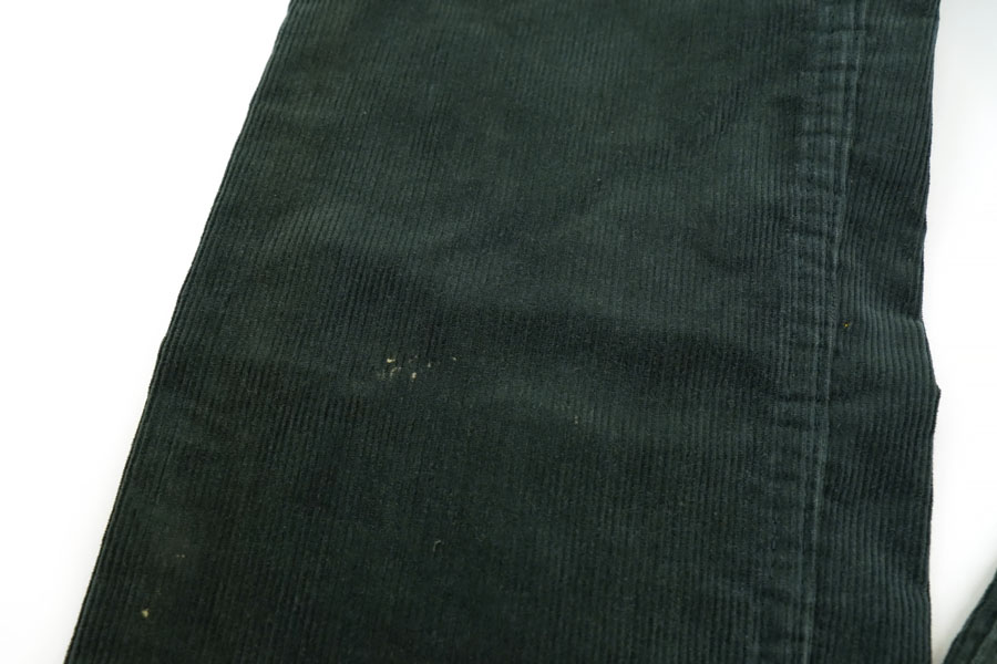 80'S LEVI'S 519 CORDUROY PANTS GREEN (SIZE. W32 L32)