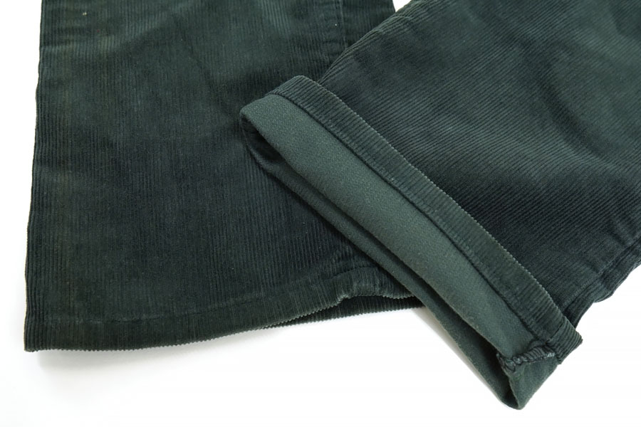80'S LEVI'S 519 CORDUROY PANTS GREEN (SIZE. W32 L32)