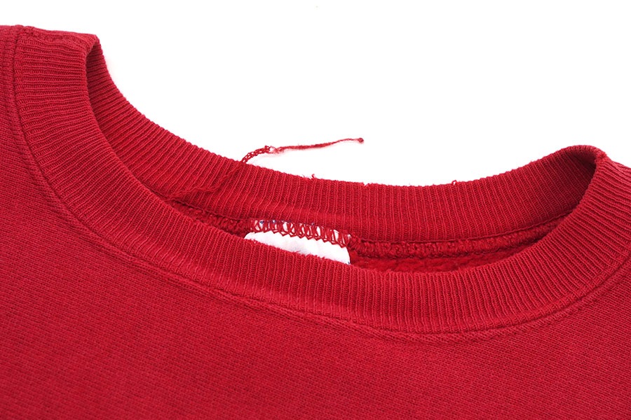 90'S CHAMPION REVERSE WEAVE CREW PLAIN RED (SIZE.X LARGE) MADE IN
