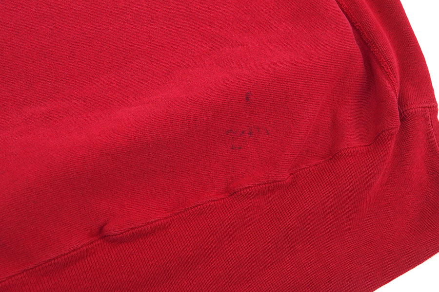 90'S CHAMPION REVERSE WEAVE CREW PLAIN RED (SIZE.X LARGE) MADE IN