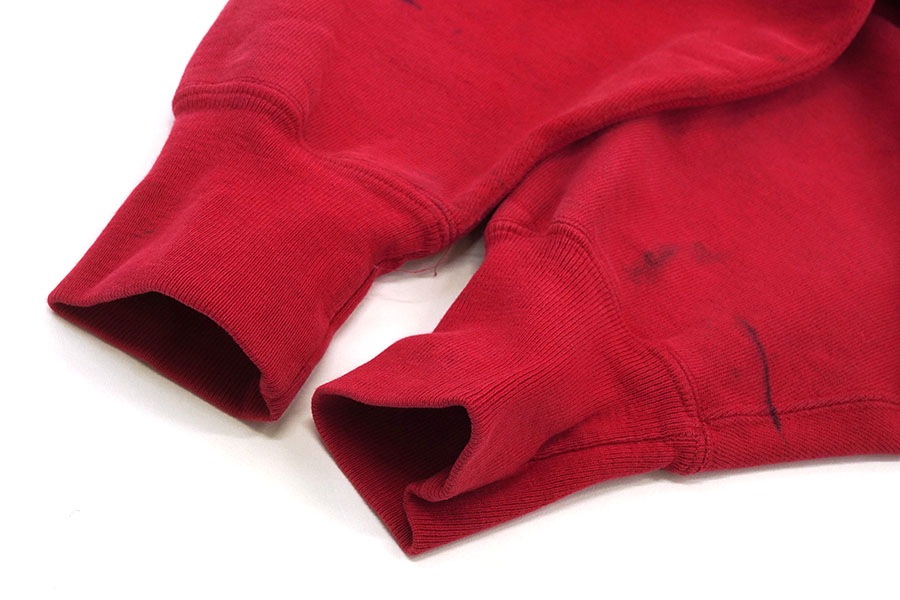 90'S CHAMPION REVERSE WEAVE CREW PLAIN RED (SIZE.X LARGE) MADE IN