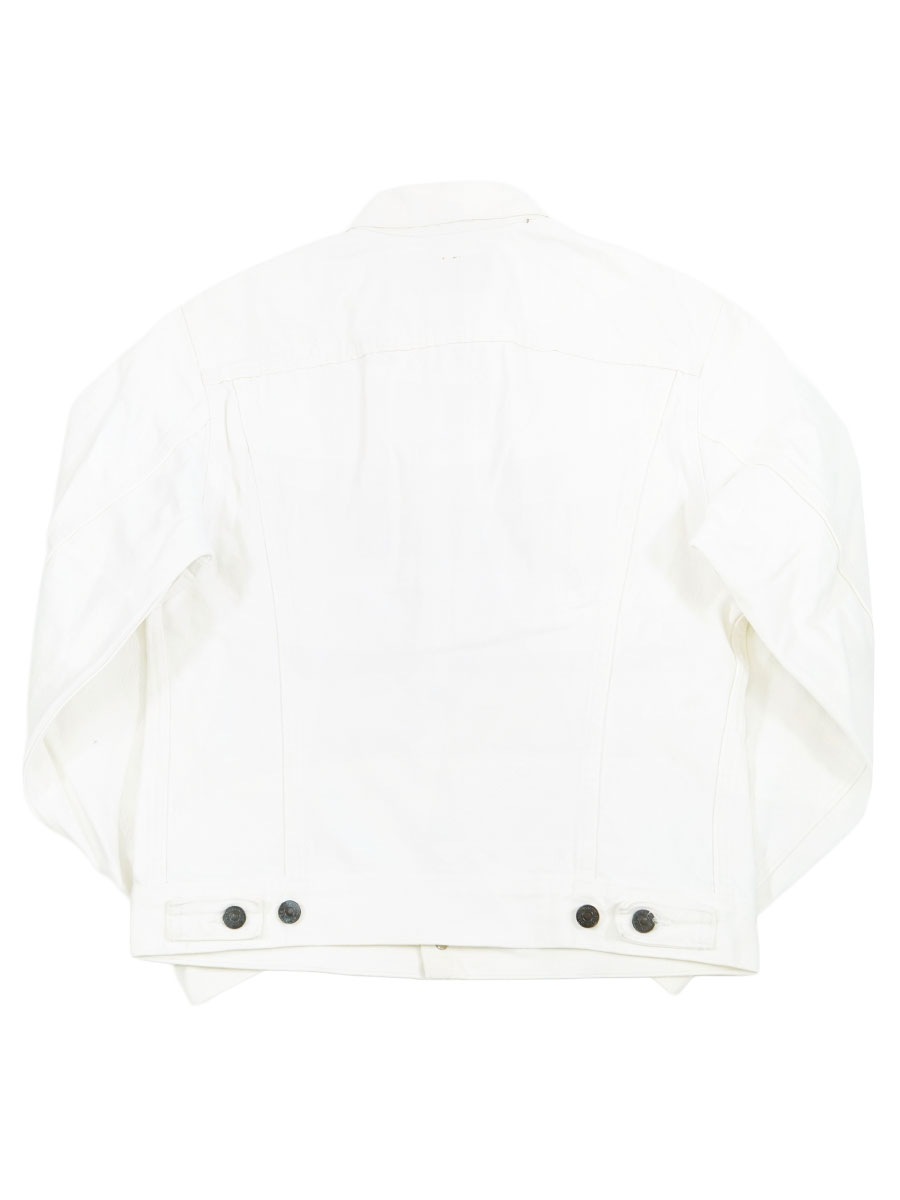 80's Levi's 70506-0251 ホワイトデニムジャケット 4ポケット 表記(38