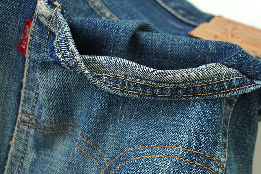60's Levi's 501 BIG-E Sタイプ デニムパンツ 薄ヒゲ 渋雰囲気 表記