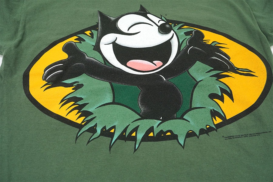 90's Changes ''フェリックス'' 両面プリント Tシャツ 表記(L) USA製