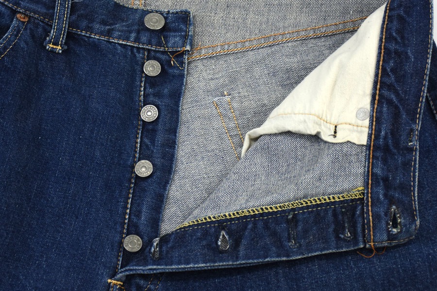 60's Levi's 501 BIG-E Sタイプ ウエストシングル デニムパンツ 良雰囲気 表記(38x30)