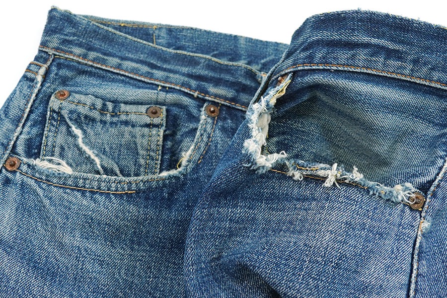 60'S LEVI'S 501 BIG E DENIM JEANS (APPROX. W32 L31) 