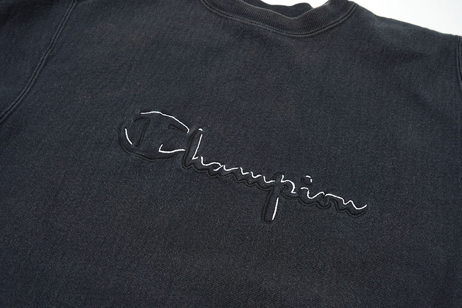 90's 刺繍タグ チャンピオンRW スクリプトロゴ 黒 表記M USA製 90's 刺繍タグ チャンピオンRW スクリプトロゴ 黒 表記(M) USA製
