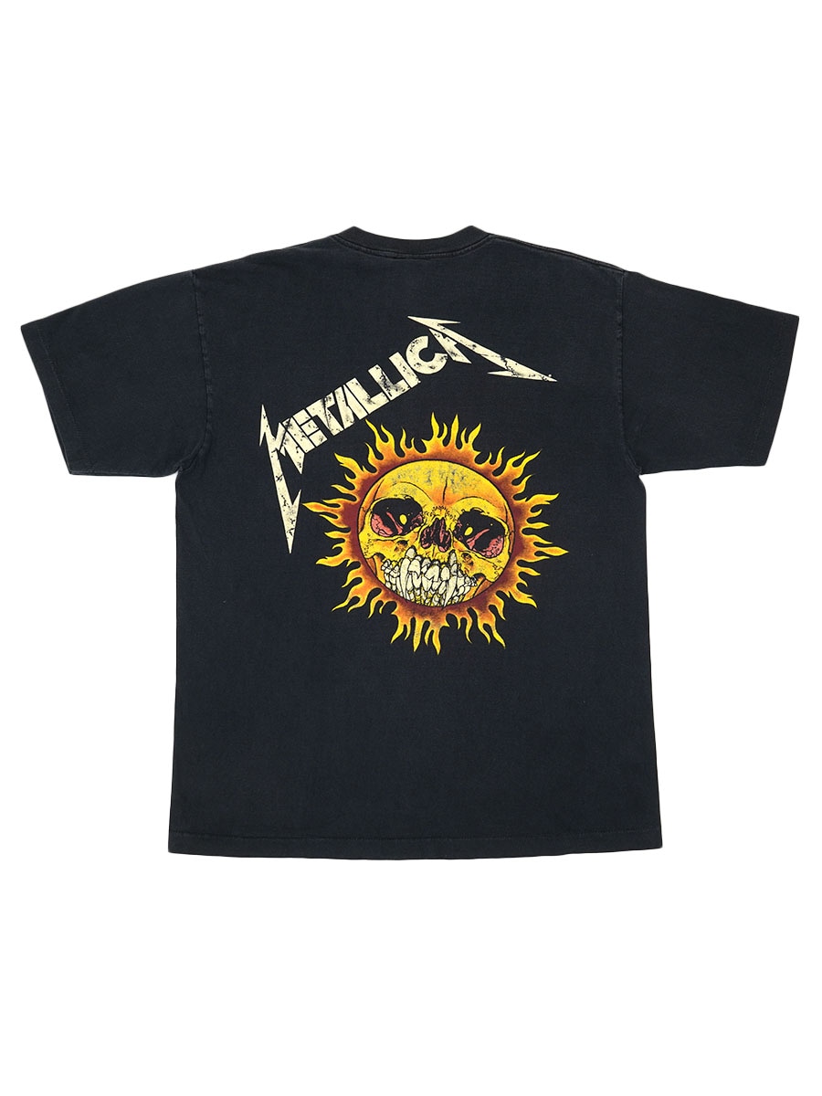 GIANT USA製 90s 両面プリント「クリントブラック 1993」Tシャツ 90's giant METALLICA 両面プリントTシャツ ブラック 表記(XL