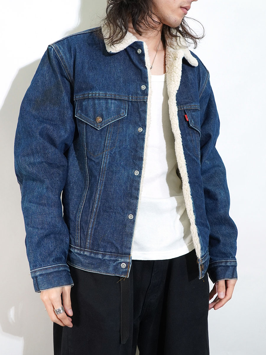 70's Levi's 72605デニムボアJKT USA製40 70's Levi's 70605 デニムボアジャケット 表記(40) USA製