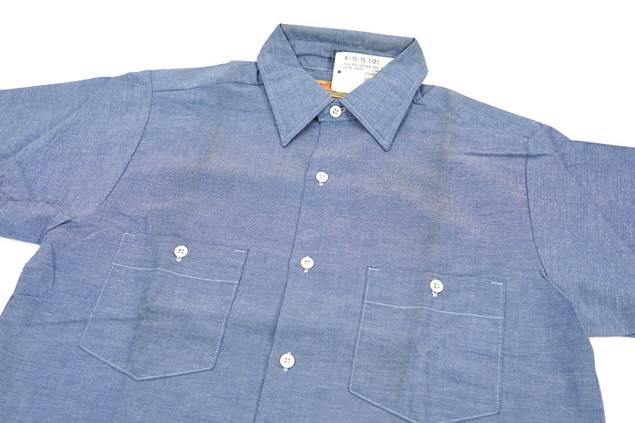 70's BIG YANK シャンブレーシャツ 表記(M) DEAD | すべての商品