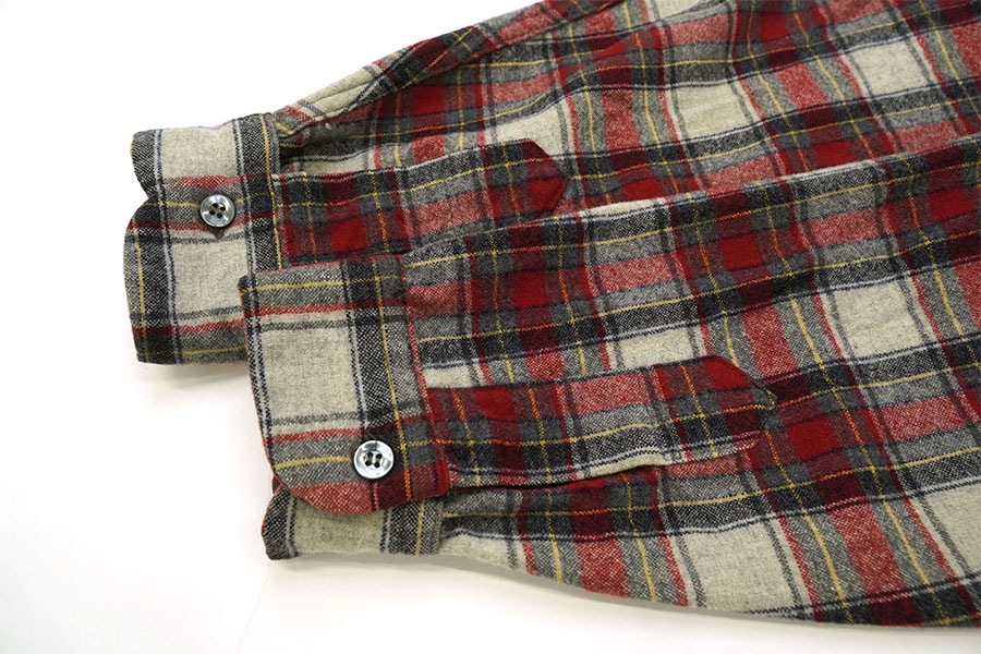 好配色 70s pendleton ウールボードシャツ XL タータンチェック 70s USA製 PENDLETONペンドルトン AUTHENTIC ROBINSON DRESS