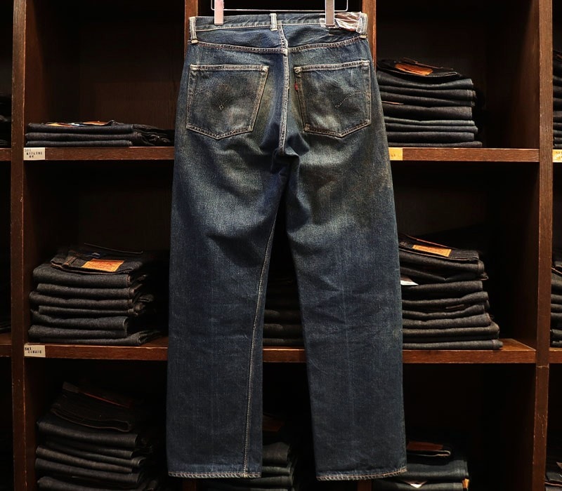 1950年69年前に作られたものです 1950s LEVIS 501ZXX LEATHER , Size W31 L31 | FAKEα | | BerBerJin