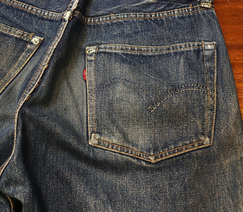 1950s LEVIS 501ZXX LEATHER , Size W31 L31