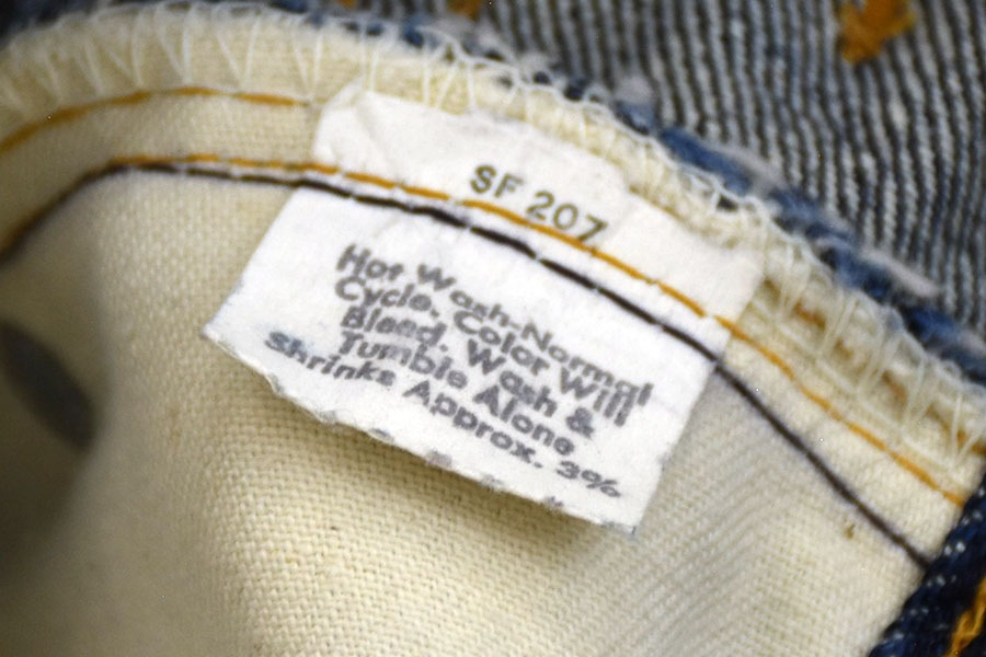 70's Levi's 517 シングル デニムパンツ 濃紺 表記(34x30)