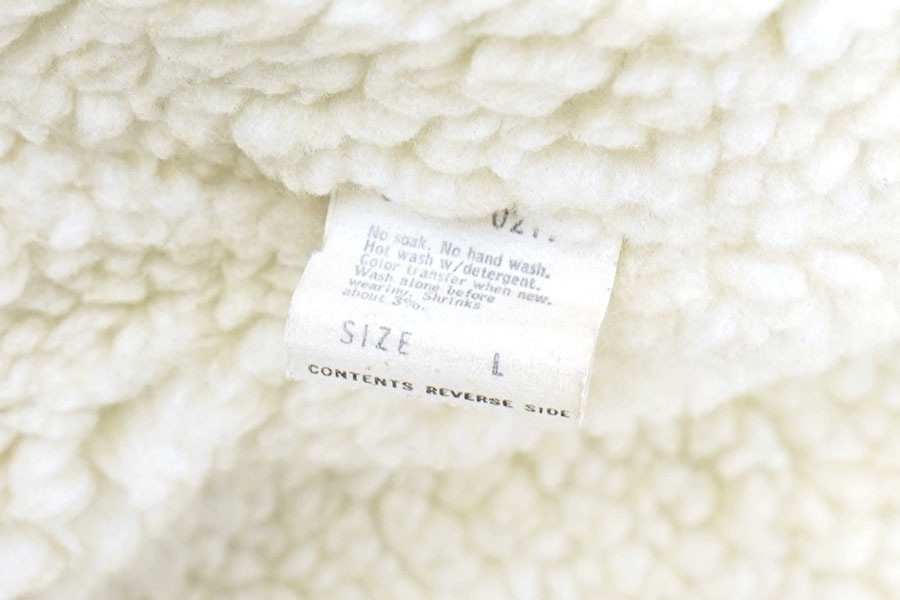 70's Levi's 60607 デニムボアベスト 表記(L) | NEW ITEM