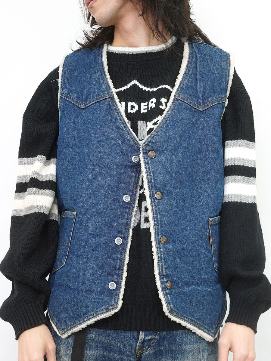 70's Levi's 60607 デニムボアベスト 表記(L) | NEW ITEM