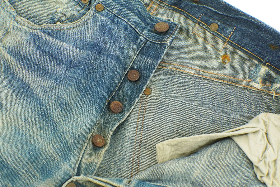 1910's Levi's 501XX 1915model Denim Waist Overalls Size(30 x 26)