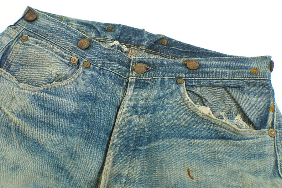1910's Levi's 501XX 1915model Denim Waist Overalls Size(30 x 26)