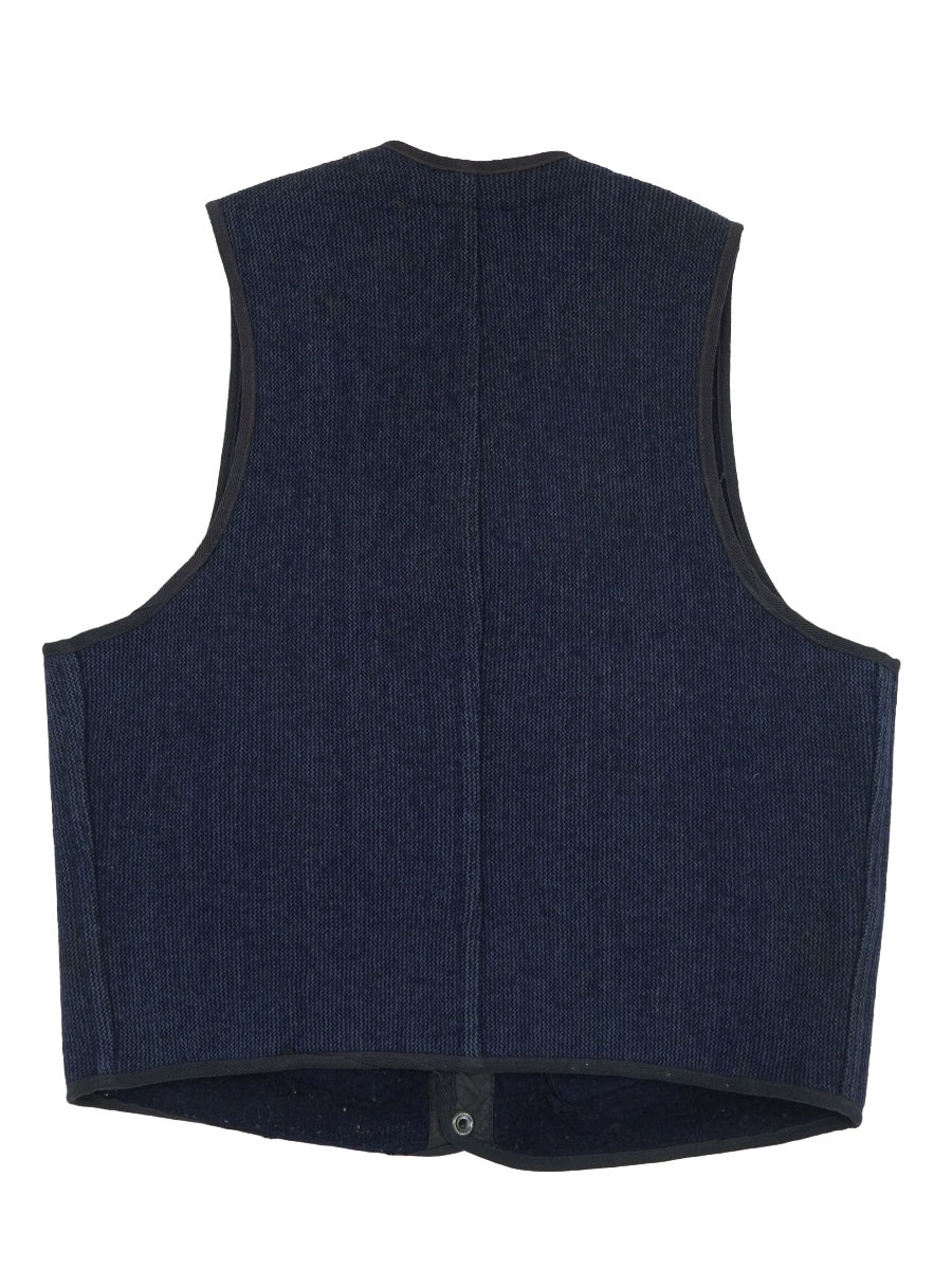 40's BROWN'S BEACH ビーチベスト 実寸(38位) ネイビー！ | NEW ITEM