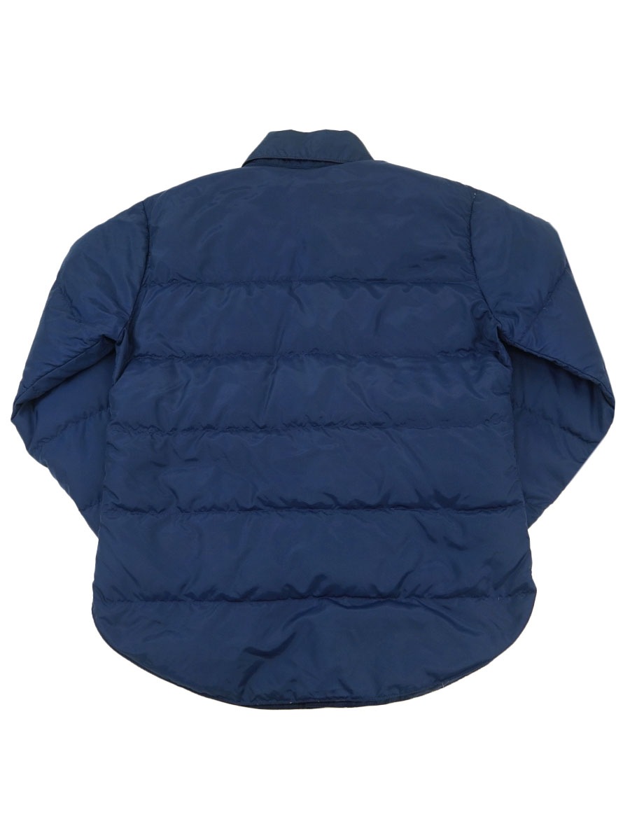 70's 茶タグ THE NORTH FACE ダウンシャツ ネイビー 表記(XL) | すべて
