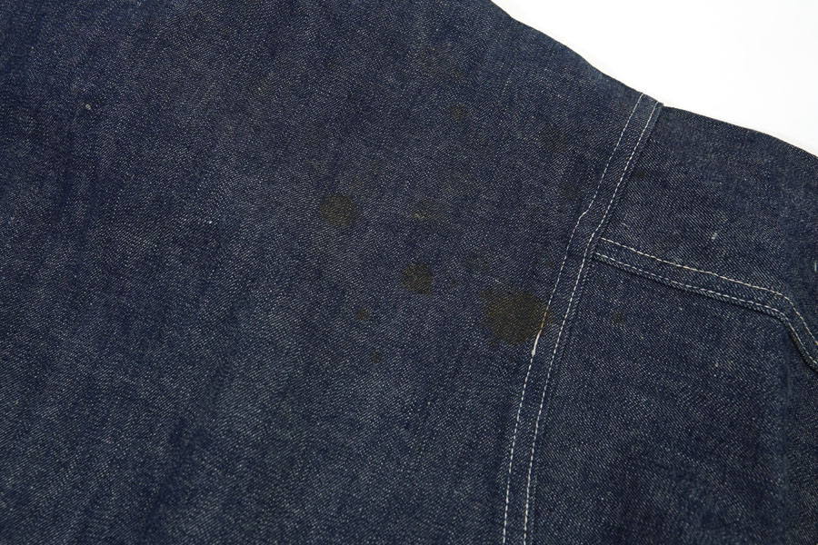 30's U.S.ARMY M-35 デニムプルオーバージャケット メタルボタン 濃紺