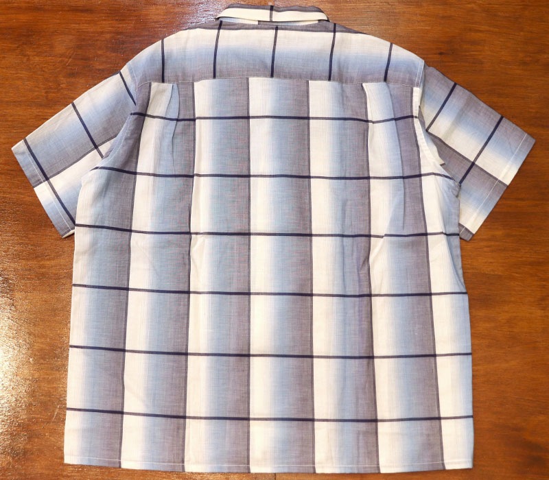 1960s DEAD STOCK , S/S COTTON SHIRT , Size L | NEW ITEM