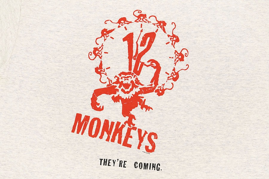 90's Murina ''12 Monkeys'' ムービーTシャツ 表記(XL) USA製 NOS
