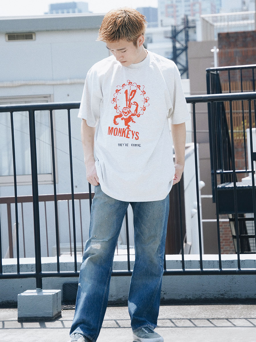 90's Murina ''12 Monkeys'' ムービーTシャツ 表記(XL) USA製 NOS