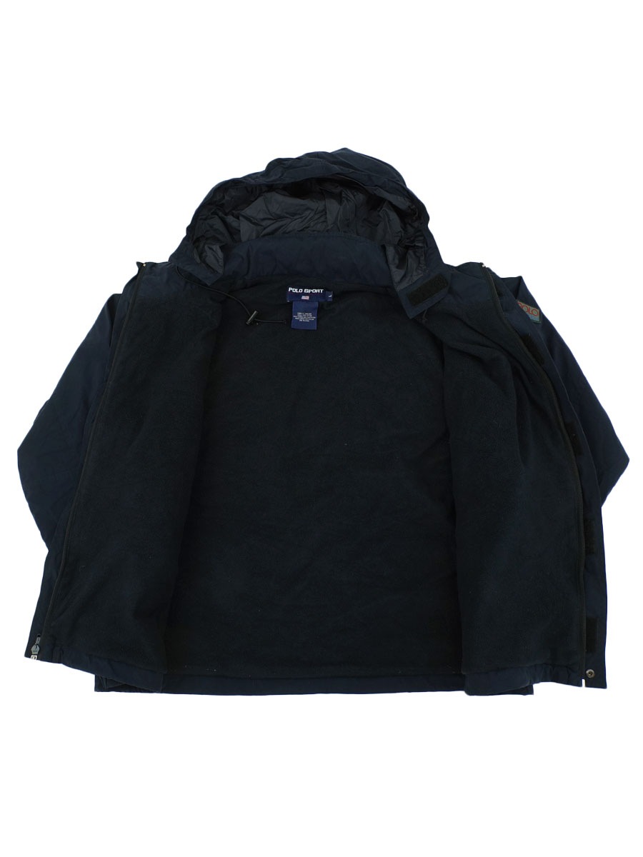 90s POLO SPORT フード付きブルゾン 90's POLO SPORT HI TECH フード付き ナイロンジャケット