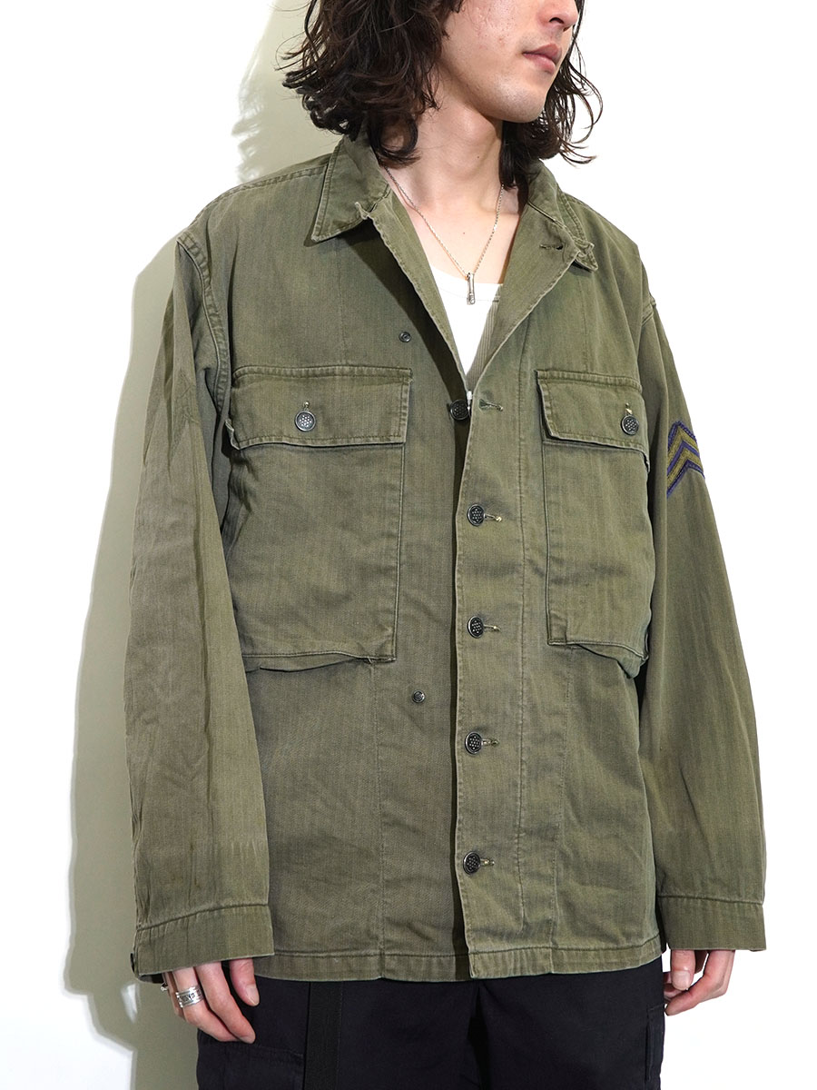 40'S U.S.ARMY M-43 HBT JACKET (SIZE.38R)