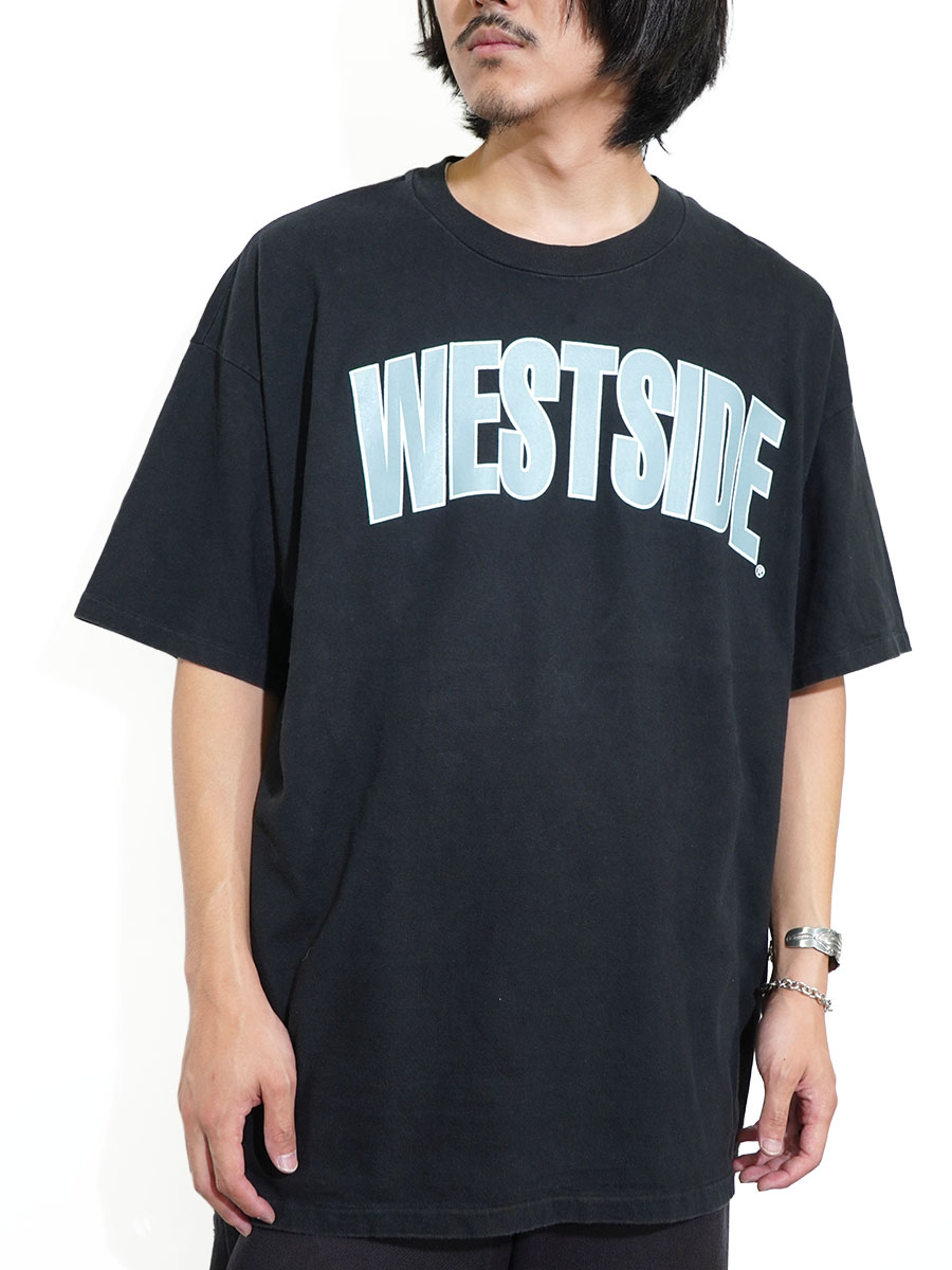 90's Hanes NOT GUILTY ''WESTSIDE'' 両面プリントTシャツ 表記