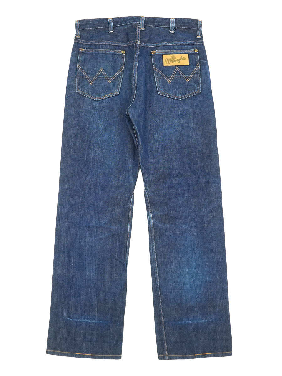 50's Wrangler 11MWZ デニムパンツ 良色落ち 実寸(W33 L30.5位) 縦ベル