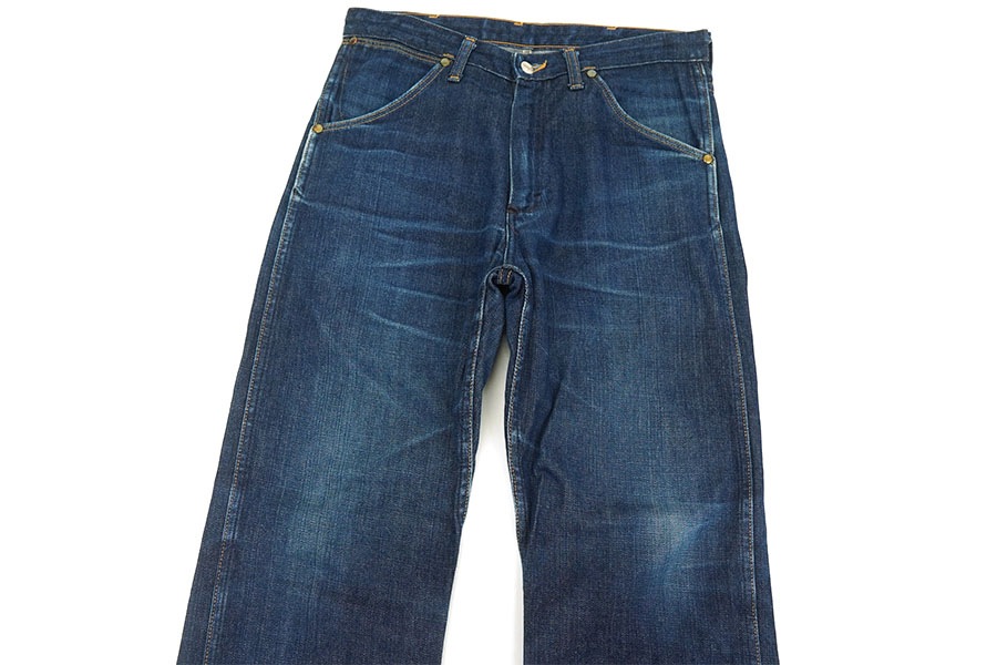 50's Wrangler 11MWZ デニムパンツ 良色落ち 実寸(W33 L30.5位) 縦ベル