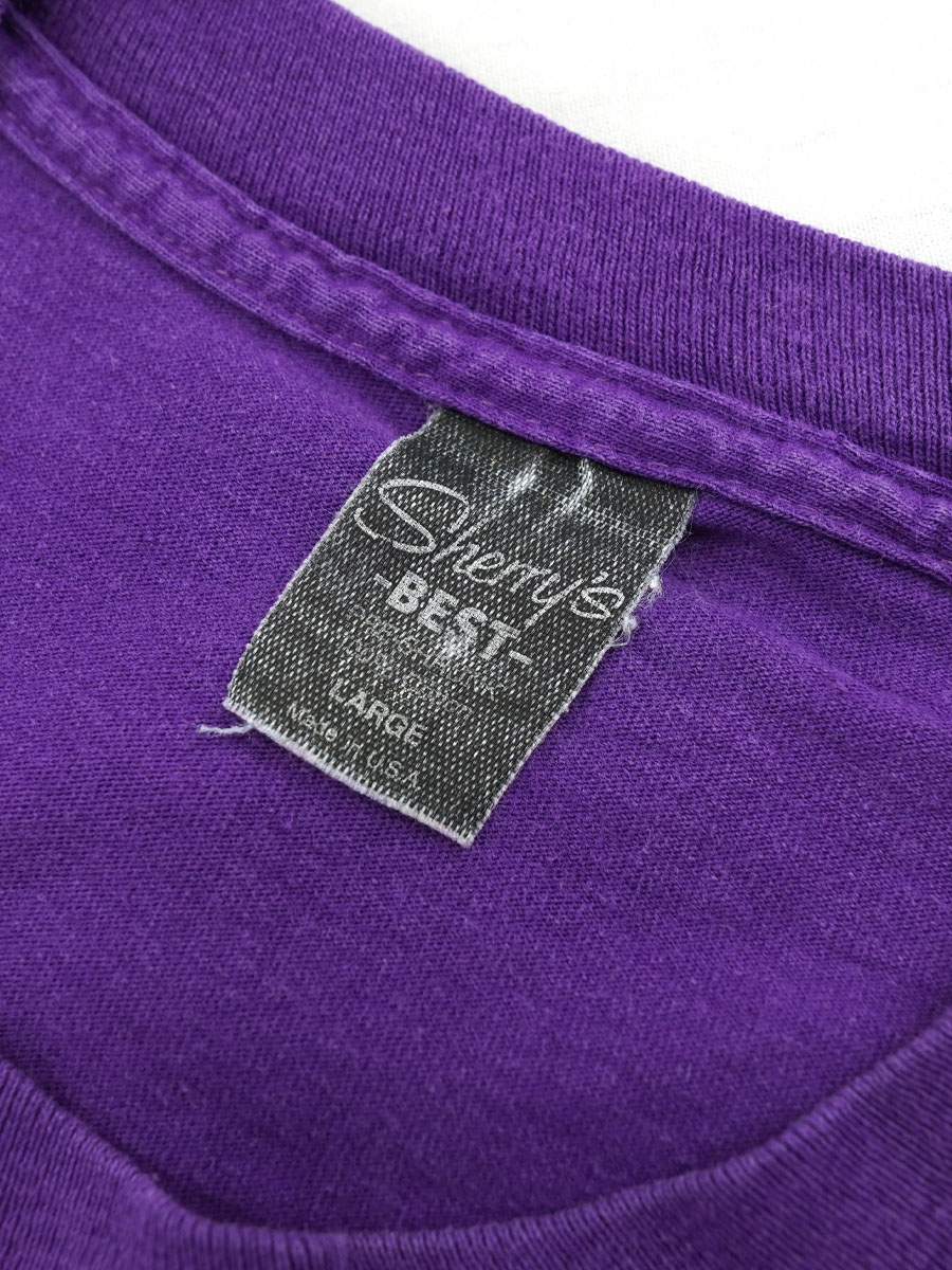 80's Sherrys ミッキーマウスTシャツ 紫 表記(L) USA製